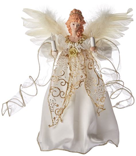 amazon tree topper angel|realistic angel tree topper.